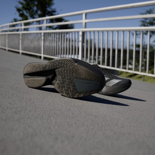Shop アディダス アディゼロ アディオス プロ 4 コアブラック/アイアンメタリック/カーボン JR4887