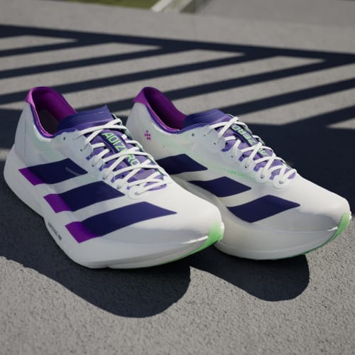 Purchase adidas Adizero Adios Pro 4 Bianco/Viola Collegiale/Lime Burst JR1656