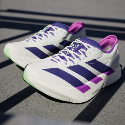 Cheap adidas Adizero Adios Pro 4 Bianco/Viola Collegiale/Lime Burst JR1656