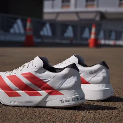 Adidas Adizero Adios Pro 4 Off White/Better Scarlet/Core Black JR6363 1