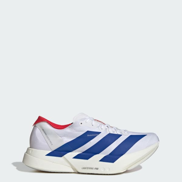 adidas Adizero Adios Pro 4 Running Shoes Cloud White/Royal Blue/Pure Ruby JP6624