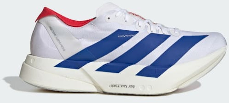 adidas Adizero Adios Pro 4 Running Shoes Cloud White/Royal Blue/Pure Ruby JP6624 Buy adidas Adizero Adios Pro 4 Running Shoes Cloud White/Royal Blue/Pure Ruby JP6624