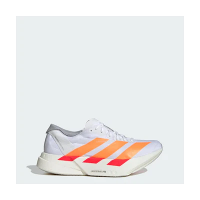 adidas Adizero Adios Pro 4 Running Shoes Cloud White/Lucid Orange/Lucid Red