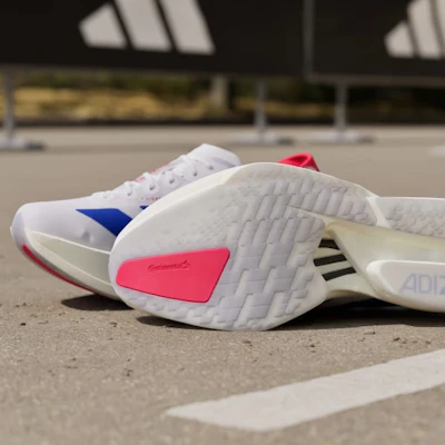 adidas Adizero Adios Pro 4 Running Shoes Cloud White/Royal Blue/Pure Ruby JP6624 3