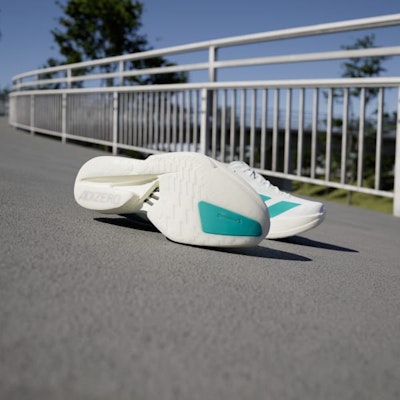 Adidas Adizero Adios Pro 4 Sepatu Lari Putih/Teal Murni/Karbon JR1267 Shop Adidas Adizero Adios Pro 4 Sepatu Lari Putih/Teal Murni/Karbon JR1267