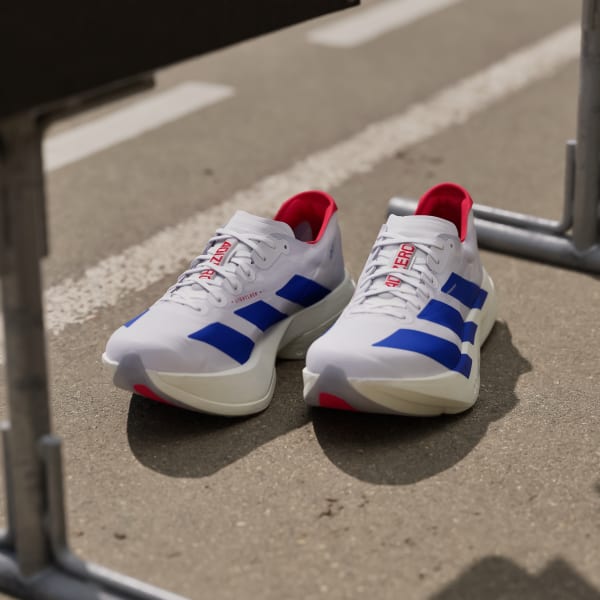 Purchase adidas Adizero Adios Pro 4 Running Shoes Cloud White/Royal Blue/Pure Ruby JP6624