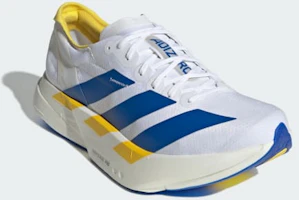 Purchase adidas Adizero Adios Pro 4 跑鞋 白雲/藍色/黃色 KI9388