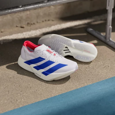adidas Adizero Adios Pro 4 Running Shoes Cloud White/Royal Blue/Pure Ruby JP6624 Cheap adidas Adizero Adios Pro 4 Running Shoes Cloud White/Royal Blue/Pure Ruby JP6624
