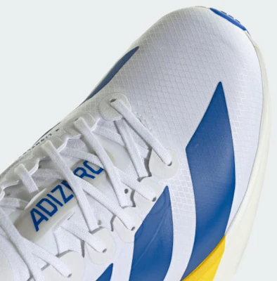 adidas Adizero Adios Pro 4 Running Shoes Cloud White/Blue/Yellow KI9388 Cheap adidas Adizero Adios Pro 4 Running Shoes Cloud White/Blue/Yellow KI9388