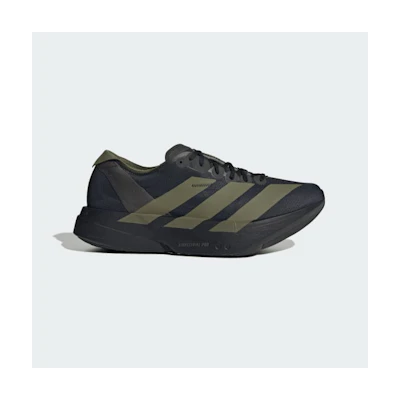 Adidas Adizero Adios Pro 4 Running Shoes Core Black/Focus Olive/Charcoal