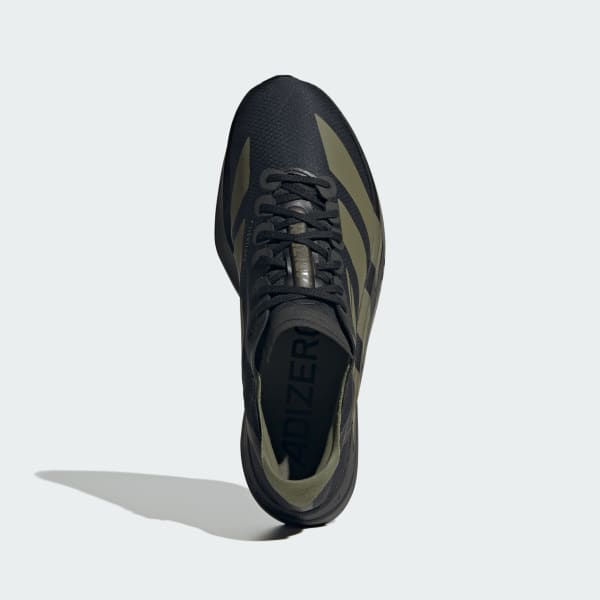 Order アディダス アディゼロ アディオス プロ 4 ランニングシューズ ブラック/オリーブ/チャコール JP6314