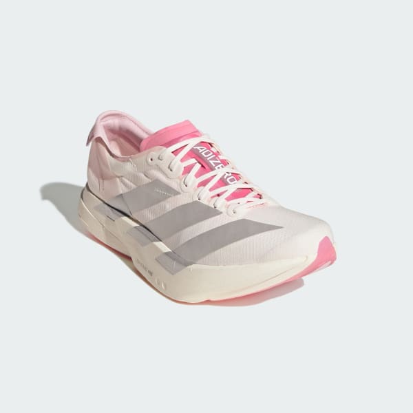 Purchase adidas Adizero Adios Pro 4 跑鞋 核心白/銀金屬/愉悅粉 JQ4445
