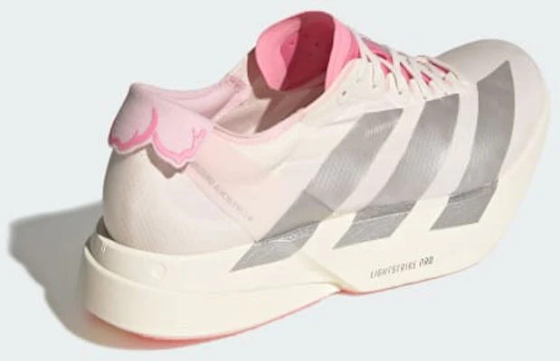 adidas Adizero Adios Pro 4 跑鞋 核心白/銀金屬/愉悅粉 JQ4445 Details for adidas Adizero Adios Pro 4 跑鞋 核心白/銀金屬/愉悅粉 JQ4445