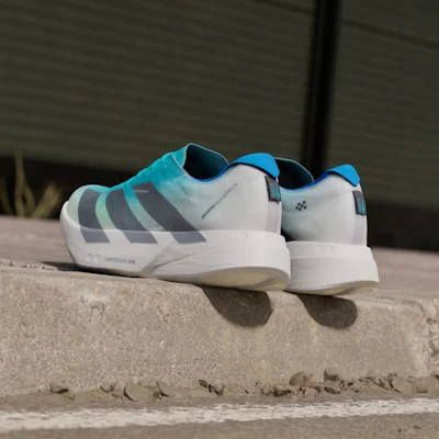adidas Adizero Adios Pro 4 Running Shoes Hi-Res Aqua/Iron Metallic/Grey One JS2579 Details for adidas Adizero Adios Pro 4 Running Shoes Hi-Res Aqua/Iron Metallic/Grey One JS2579