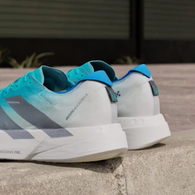adidas Adizero Adios Pro 4 Running Shoes Hi-Res Aqua/Iron Metallic/Grey One JS2579 2