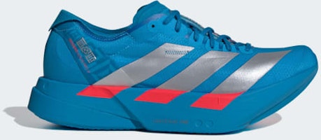 Adidas Adizero Adios Pro 4 Running Shoes Solar Blue/Silver Metallic/Lucid Red JR4796 Adidas Adizero Adios Pro 4 Running Shoes Solar Blue/Silver Metallic/Lucid Red JR4796