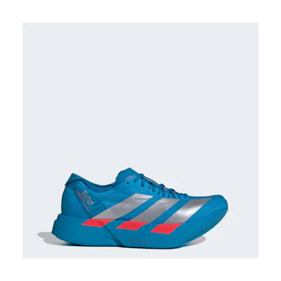 Adidas Adizero Adios Pro 4 Running Shoes Solar Blue/Silver Metallic/Lucid Red