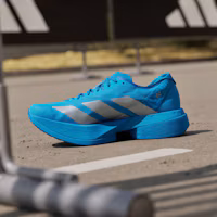 Sizing Adidas Adizero Adios Pro 4 Laufschuhe Solar Blau/Silber Metallic/Lucid Rot JR4796