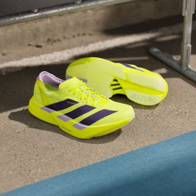 Adidas Adizero Adios Pro 4 Solar Yellow/Aurora Plum/Powder Plum JP6623 1