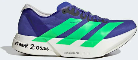 Adidas Adizero Adios Pro 4 Sonic Ink/Screaming Green/Core Black JP9271 Adidas Adizero Adios Pro 4 Sonic Ink/Screaming Green/Core Black JP9271