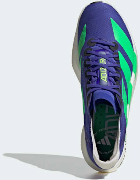 Adidas Adizero Adios Pro 4 Sonic Ink/Screaming Green/Core Black JP9271 Lookbook Adidas Adizero Adios Pro 4 Sonic Ink/Screaming Green/Core Black JP9271