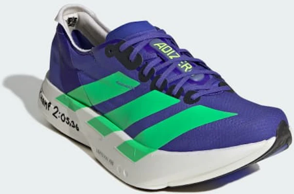 Adidas Adizero Adios Pro 4 Sonic Ink/Screaming Green/Core Black JP9271 Purchase Adidas Adizero Adios Pro 4 Sonic Ink/Screaming Green/Core Black JP9271