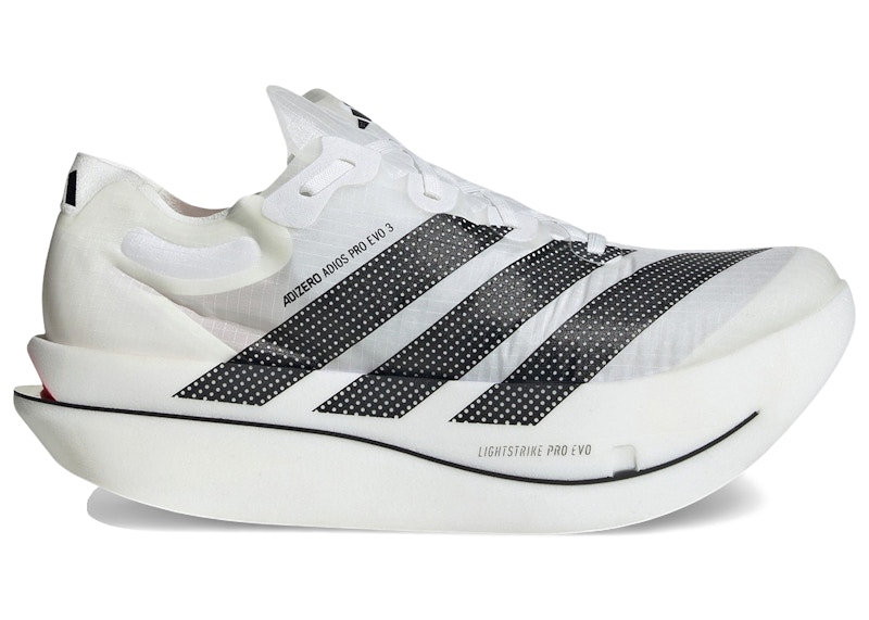 adidas Adizero Adios Pro Evo 3 White Black KH7678