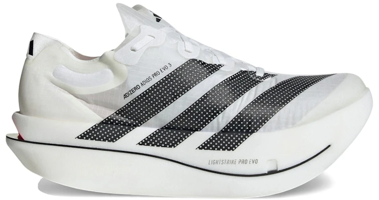 adidas Adizero Adios Pro Evo 3 White Black KH7678 Buy adidas Adizero Adios Pro Evo 3 White Black KH7678