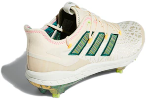 Shop adidas Adizero Afterburner 8 舒適耐磨棒壘球鞋 米白