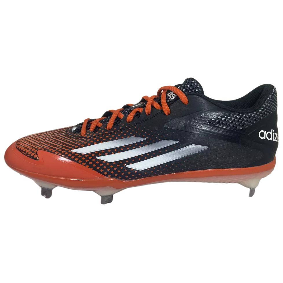 adidas Adizero Afterburner 2.0 Baseball Cleats 'Orange Black' S84701