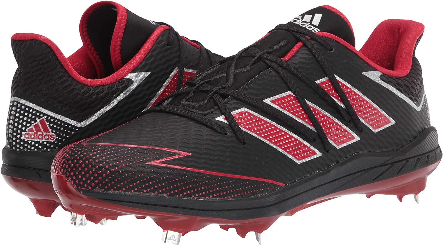 Lookbook 阿迪达斯 Adizero Afterburner 7 '黑色团队力量红' FV9395