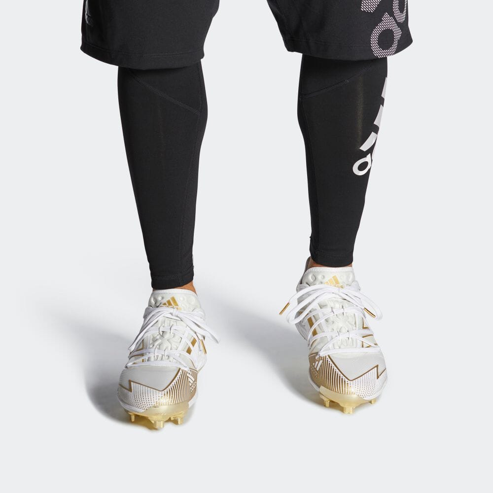 Sizing adidas Adizero Afterburner 7 'Putih Emas Metalik' EG5631