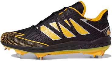 adidas Adizero Afterburner 7 Cleats 'Black Yellow' FV9398 adidas Adizero Afterburner 7 Cleats 'Black Yellow' FV9398