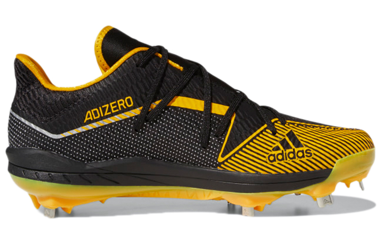Order 愛迪達 Adizero Afterburner 7 防滑釘鞋 舒適耐磨棒球鞋 黑黃配色