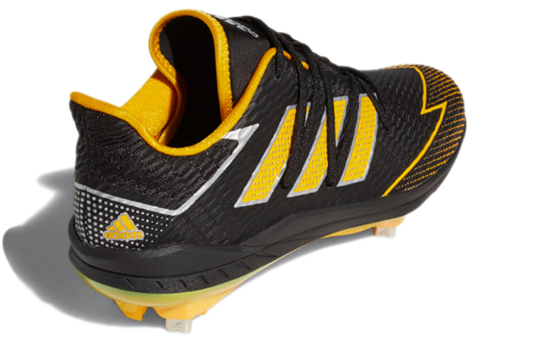 Shop 愛迪達 Adizero Afterburner 7 防滑釘鞋 舒適耐磨棒球鞋 黑黃配色