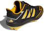 Shop 愛迪達 Adizero Afterburner 7 防滑釘鞋 舒適耐磨棒球鞋 黑黃配色