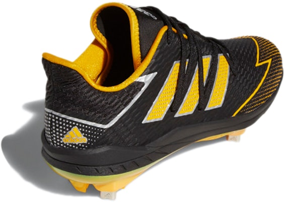 adidas Adizero Afterburner 7 Cleats 'Black Yellow' FV9398 Shop adidas Adizero Afterburner 7 Cleats 'Black Yellow' FV9398