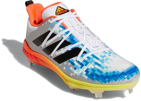 阿迪达斯 Adizero Afterburner 7 多色钉鞋 H05928 Lookbook 阿迪达斯 Adizero Afterburner 7 多色钉鞋 H05928