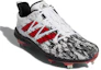 Lookbook adidas Adizero Afterburner 7 Cleats 'Putih Hitam Merah' H05925