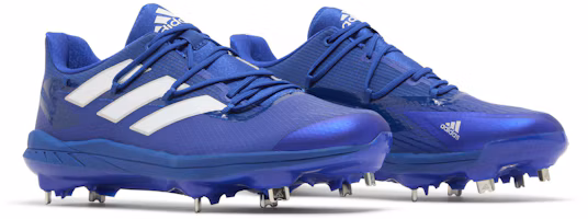 Cheap 阿迪达斯 Adizero Afterburner 8 防滑耐磨棒球訓練鞋 藍色
