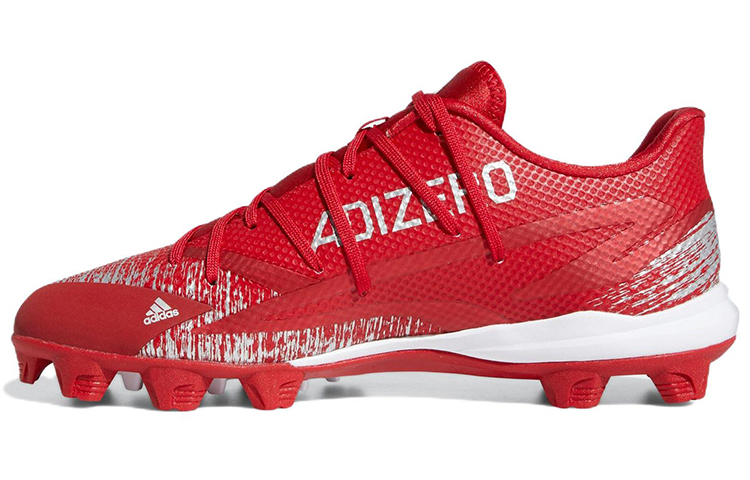 adidas Adizero Afterburner 8 Cleats &#x27;University Red&#x27; GW0279