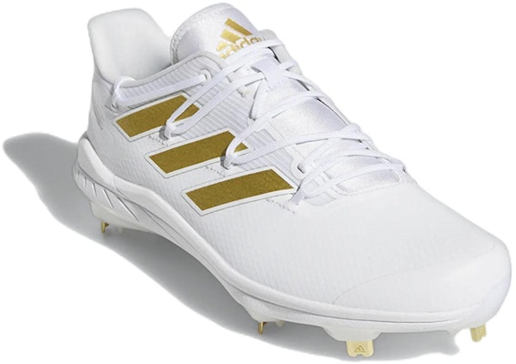 adidas Adizero Afterburner 8 Cleats 'Putih Emas' H00972 Lookbook adidas Adizero Afterburner 8 Cleats 'Putih Emas' H00972