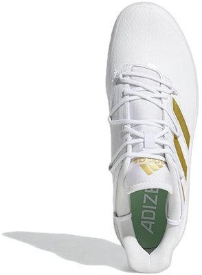 adidas Adizero Afterburner 8 Cleats 'Putih Emas' H00972 Purchase adidas Adizero Afterburner 8 Cleats 'Putih Emas' H00972