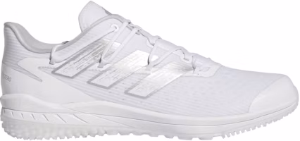 adidas Adizero Afterburner 8 TF 'White Silver Metallic' H00965 adidas Adizero Afterburner 8 TF 'White Silver Metallic' H00965