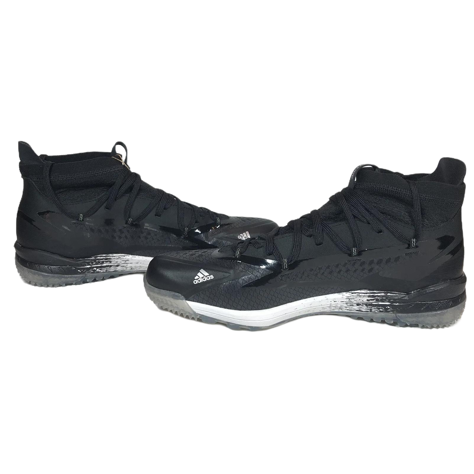 Lookbook 阿迪达斯 Adizero Afterburner 8 人造草坪鞋 &#x27;黑白&#x27; GW3629