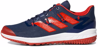 adidas Adizero Afterburner 8 Turf 'Blue Red' GW0283 adidas Adizero Afterburner 8 Turf 'Blue Red' GW0283