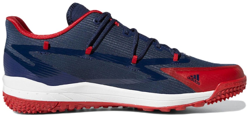 adidas Adizero Afterburner 8 Turf 'Blue Red' GW0283 Order adidas Adizero Afterburner 8 Turf 'Blue Red' GW0283