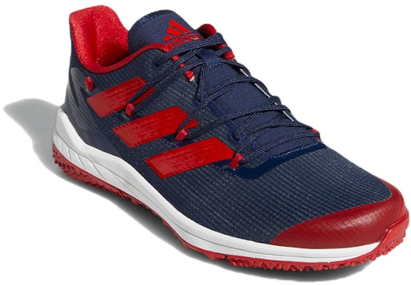 adidas Adizero Afterburner 8 Turf 'Blue Red' GW0283 Lookbook adidas Adizero Afterburner 8 Turf 'Blue Red' GW0283