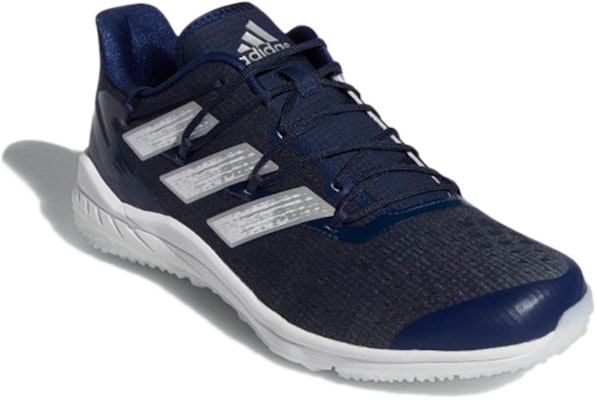 adidas Adizero Afterburner 'Team Navy Silver Metallic' H00967 Lookbook adidas Adizero Afterburner 'Team Navy Silver Metallic' H00967