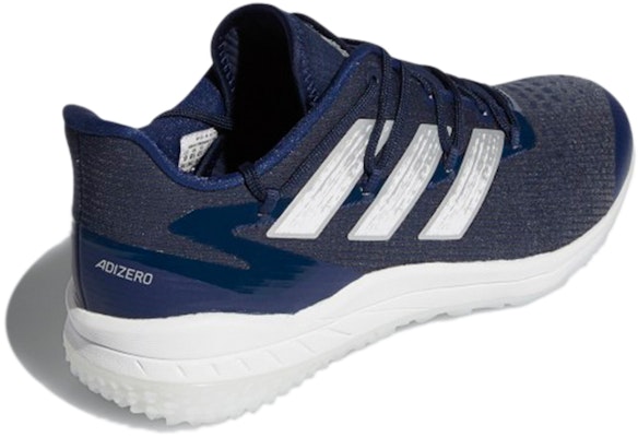 adidas Adizero Afterburner 'Team Navy Silver Metallic' H00967 Shop adidas Adizero Afterburner 'Team Navy Silver Metallic' H00967
